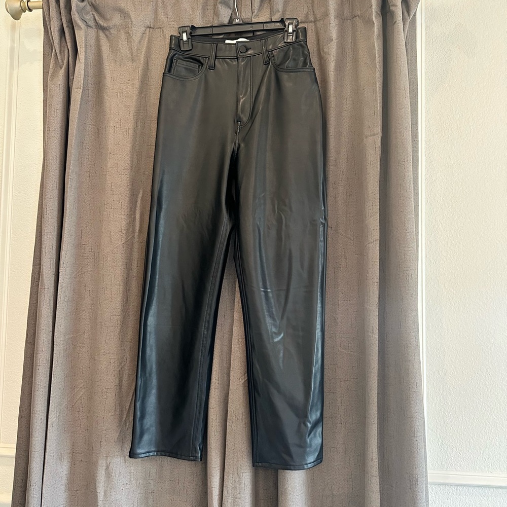 Vegan Leather Pants
